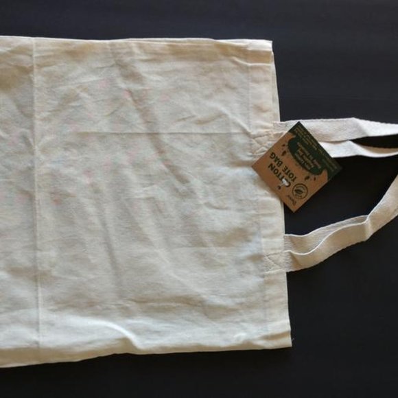 Handmade Painted Tote Bag with Lady with Rainbow Hair Silhouette Art Artisan - Picture 8 of 16